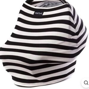 Milk Snob Black and White Striped Cover